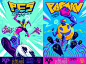 game poster festival race soccer type Street colors Fun cool