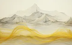 古风山壁纸素材图片