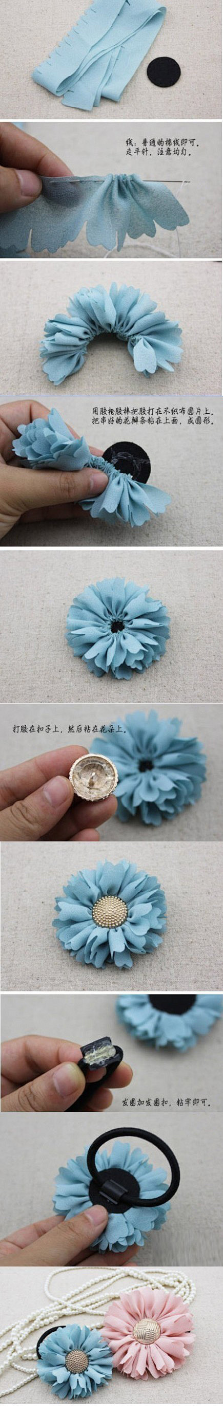 技能帖：DIY发饰手工教程~~自己动手很...