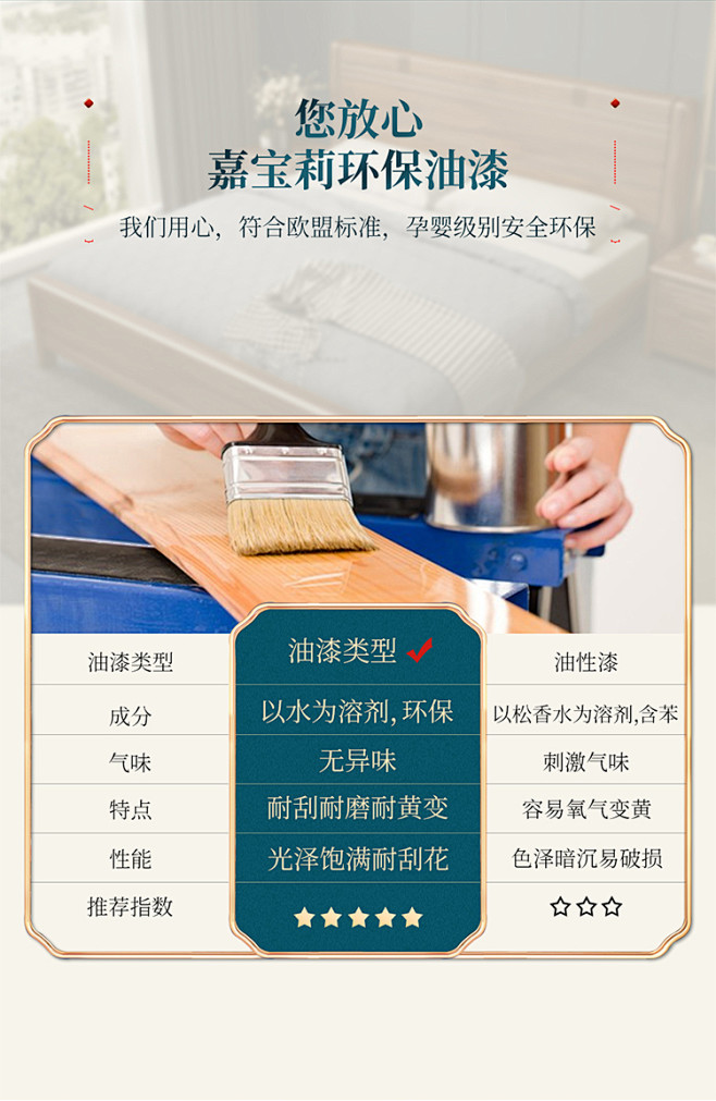 床现代简约实木床1.5米1.8主卧双人床...