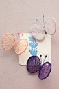 DIY inspirations : butterfly brooch, mina perhonen