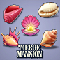 Merge Mansion - Casey and Skatie : Shells, Ocellus - SERVICES : Merge Mansion is a puzzle game where the player completes tasks as the character Maddie whose grandmother owns the mansion. At first, these are themed around home-improvement, housekeeping, a