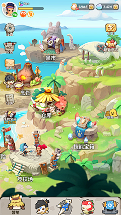 R-持续摆烂中采集到竖版地图