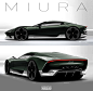 Lamborghini Miura Nuova concept II : Because Miura.