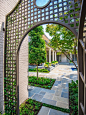Highland Park Pool Garden : Located in Highland Park, Texas and completed in 2015, this traditional residence underwent a complete garden renovation which included new walkway approach, bluestone walkways, steps, decorative