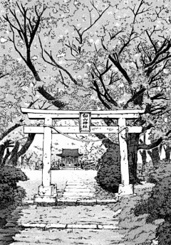 一口砂锅采集到漫画 场景