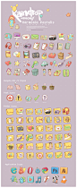 Harmonia Pastelis Icon Set by *Raindropmemory on deviantART #Web# #APP# #UI# #活动页面# #iOS#