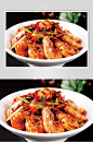 鲜香美味香辣小龙虾摄影图