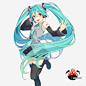 初音未来姐姐png免抠素材_新图网ixintu.com