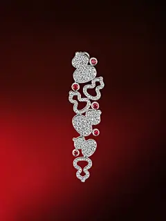 女式Qeelin中国耳饰_国内市场-首饰设计网