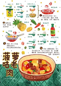 12道暖心手绘菜谱，让你在这个春节牢牢抓住家人的胃！ - 文章