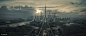 Jan Urschel 为一个叫做“Parallel”的世界构建了多个逼真场景 ​​​