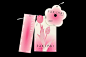 粉色郁金香吊牌设计｛独属于KOCOMO｝