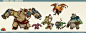 Some troop concept art for Brave Conquest, Wu Liu : Some troop concept for Brave Conquest.