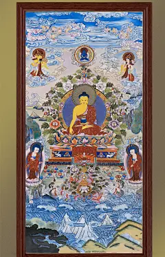 九德堂陶瓷 孤品 景德镇精品瓷板画 粉彩释迦牟尼画像 佛教用品-淘宝网