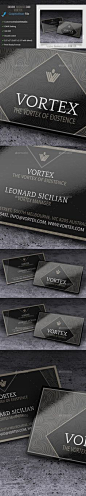 Creative Business Card – Vortex  <a class="pintag searchlink" data-query="%23template" data-type="hashtag" href="/search/?q=%23template&rs=hashtag" rel="nofollow" title="#template search Pinter