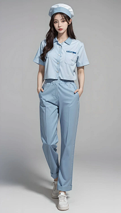沃沃~采集到工作服