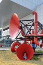 社交厂，深圳 / 众建筑 : 红色喇叭下的社交空间