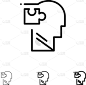 人,信心,瘦弱,谜题游戏,商务,健康保健,思考,解决,沟通,剪影