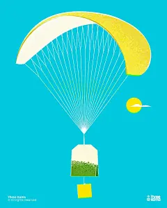 Photo shared by THREE KOMA on April 27, 2024 tagging @wacom, @marie_bastille, @adobefrance, and @seb.x.mb. May be pop art of tea, umbrella, poster and text that says 'Three Koma @Allrightsreserved reserved [ A 当語 ۱ three ο KoTa'.
