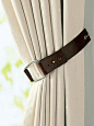 Equestrian curtain tie back: Equestrian curtain tie back