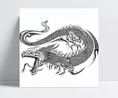手绘线条龙纹矢量素材|龙纹,飞龙,中国龙,手绘艺术,龙纹素材,龙图案,龙底纹,龙纹设计,条纹线条,矢量素材