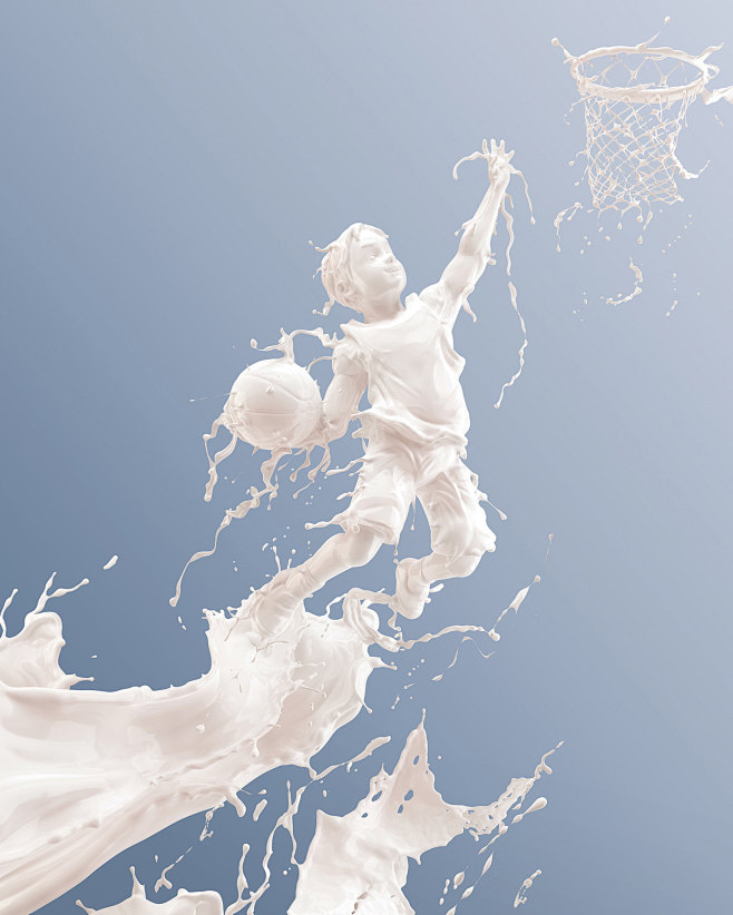 Milk & Liquid illust...