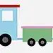 卡通可爱小火车免抠素材 免费下载 页面网页 平面电商 创意素材 png素材