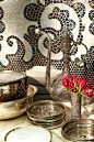 Moroccan decor elements - I like the ornate metal - https://www.facebook.com/diplyofficial