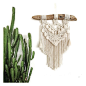 挂在漂流木上的花边墙 Macrame Wallhanging || 编织墙挂|| 准备发送|| “缪斯”|| 女装圣诞节