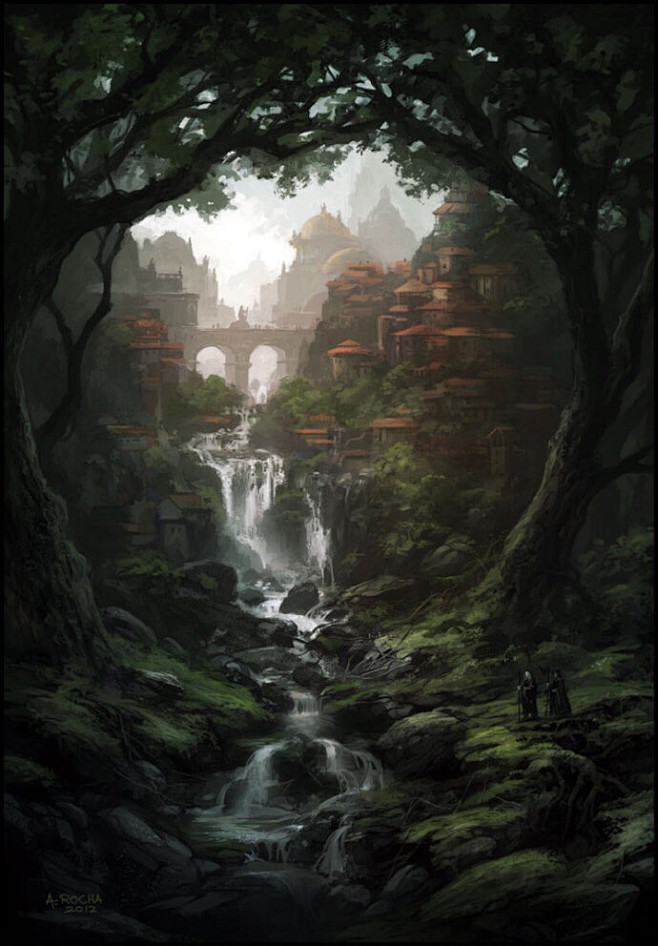 CG插画  场景