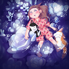 咕咕嘚虾采集到瞎虾的原创画板