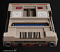 Famicom, Eugene Gevalun : The family computer. Made entirely in Zbrush using various technics. BPR render passes compose for top pictures and Keyshot for gamepads.