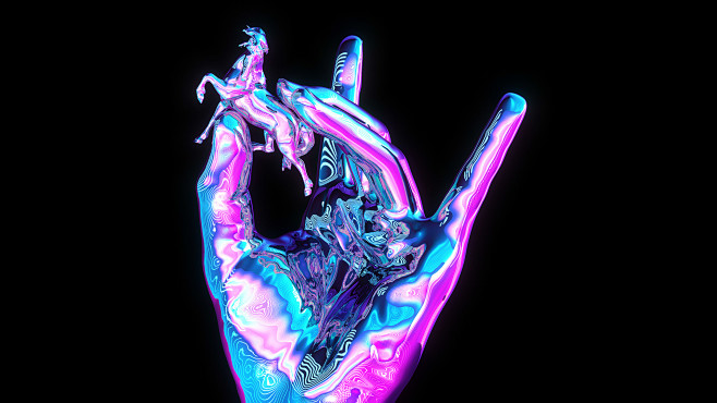 Pink/Blue - Saturate...