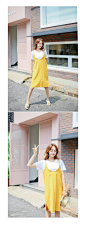 可爱的韩国女装店，连衣裙，裙子，衬衫展示 - [Bongjashop]