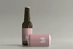 易拉罐啤酒包装样机