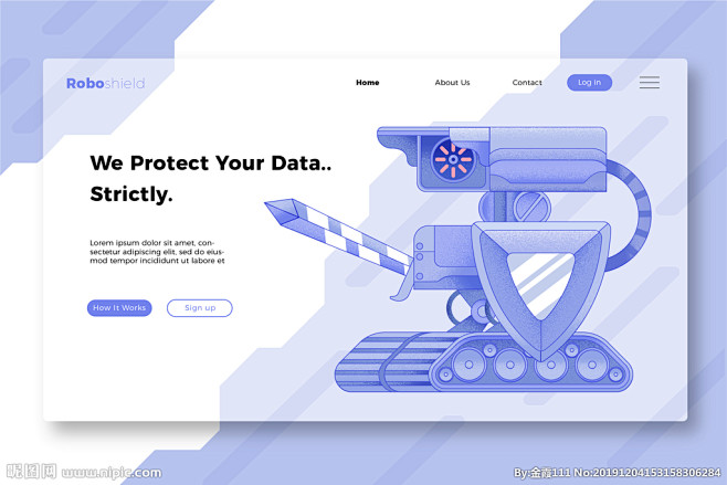 网站机器banner