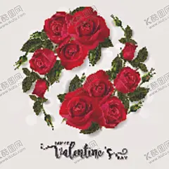 玫瑰 【酷图网】520,告白,甜蜜,爱情,海报,彩页,展架,喜庆,玫瑰,浪漫,爱心,心动,艺术字,组合字,花瓣