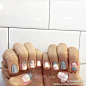 #knitted nail##毛衣甲#  天冷了，给指甲也穿件毛衣  ​​​ ​​​​