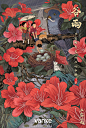 2019年万科节气插画——谷雨