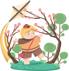 【20230502期】软萌可爱小人合集布衣设计_389491_春季惊蛰节气可爱素材合集7-(6)