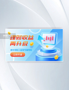 大鱼鱼8采集到潮国创意理财海报