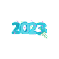 Happy New Year 2023 3D Icon
