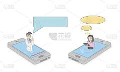 小人物在线医疗咨询草图。为医疗设计和信息图手绘卡通矢量插图。