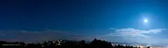 自然夜景实拍摄影图