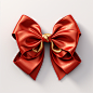 longtu2_Game_icon_Christmas_bow_satin_texture_red_with_gold