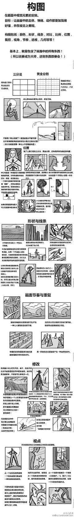 似影采集到漫画分镜和构图