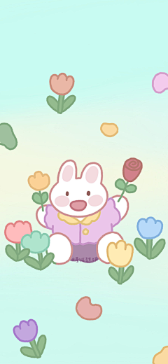 花儿小象采集到清新小画