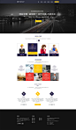 几组企业站首页效果图 by 陈三 - UE设计平台-网页设计，设计交流，界面设计，酷站欣赏
