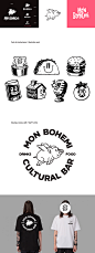 Món Bohemi branding